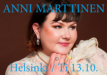 Toivon ja Tulevaisuuden illat / Anni Marttinen 13.10.2026