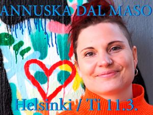 Henkilökohtainen kertalippu: 11.3.2027 Annuska Dal Maso - Toivon ja tulevaisuuden illat